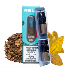 Картридж RELX Blended Tobacco - Микс Светлого и Темного Табака / 18 мг (2шт по 2мл)