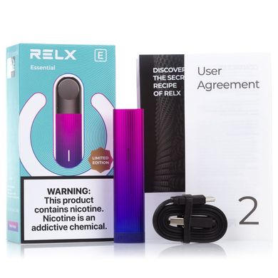 RELX Essential Starter Kit Neon Purple, 350 mAh (без картриджа)