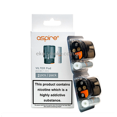 Картридж Aspire Vilter Pod + Paper Filter Drip Tip (1шт)