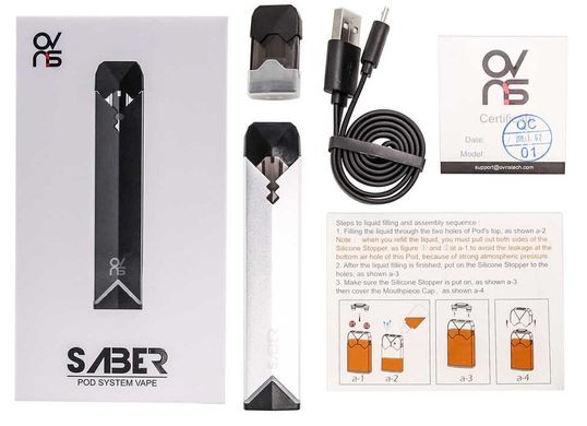 Ovns Saber Pod (2 pod) (Black)