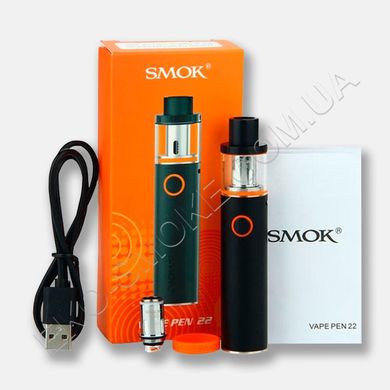 Комплект электронной сигареты SMOK VAPE PEN 22 (1650mAh), черный