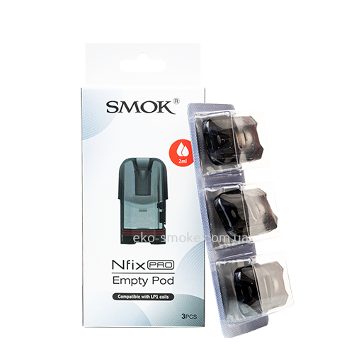 Картридж Smok Nfix PRO Empty Pod, купить картридж для POD системы SMOK ...