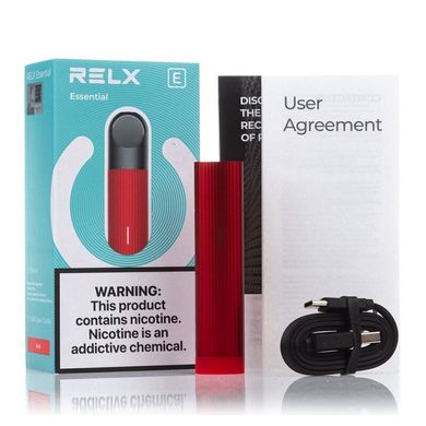 Pod система RELX Essential Starter Kit Red, 350 mAh (без картриджа)