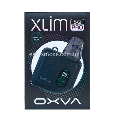 OXVA XLIM SQ Pro Kit (Gunmetal Wood)