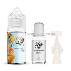 Набор для самозамеса на солевом никотине Fluffy Puff 30 мл 25 мг Mango Tango Ice ( Манго, Гуава, Мандарин Айс)