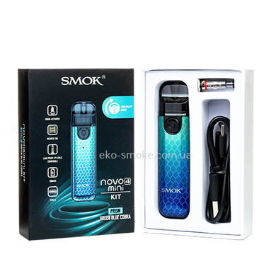 SMOK NOVO 4 MINI KIT (Green Blue Cobra)