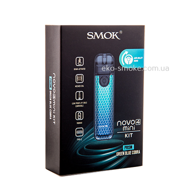 SMOK NOVO 4 MINI KIT (Green Blue Cobra)