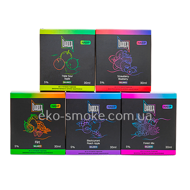 Набір для самозамісу Chaser Black MIX 30 мл 50 мг Tripple Sour Apple Три сорти яблук