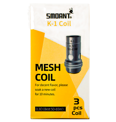 Испаритель Smoant Pasito K1 Mesh Coil 0.3 Ом