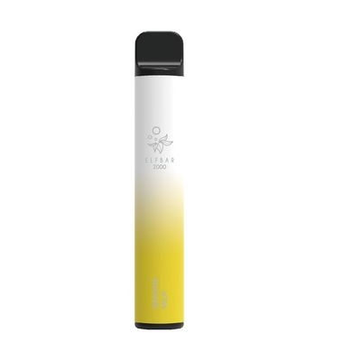 Одноразова POD система ELF BAR Banana Milk (Бананове молоко) 2000 затяжок 1200 mAh